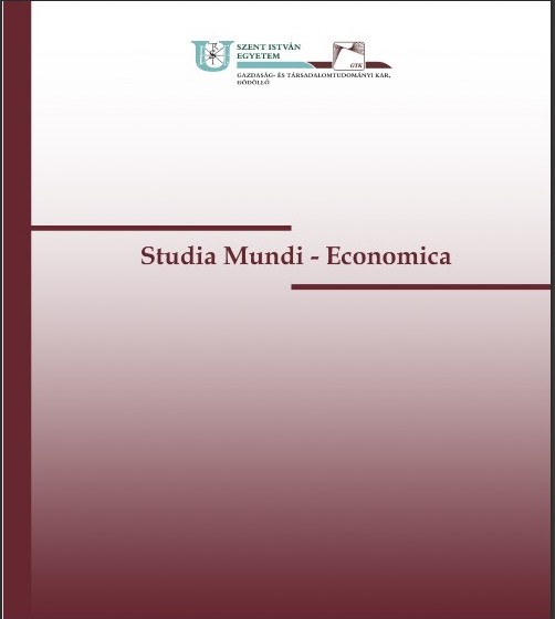 Farkas Attila tudományos munkatárs tanulmánya megjelent a Studia Mundi- Economica folyóiratban