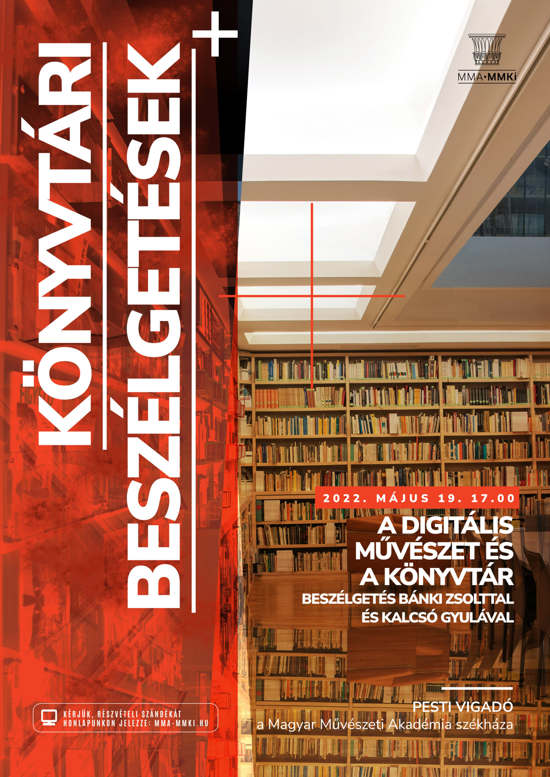 Könyvtári beszélgetések – A digitális művészet és könyvtár – Beszélgetés Bánki Zsolttal és Kalcsó Gyulával